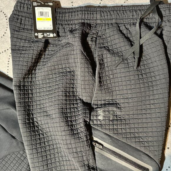 UNDER ARMOUR UNSTOPPABLE SEMI SPHERE BLACK JOGGER PANTS SIZE 3XL L OR M MEN $110 - Picture 6 of 6